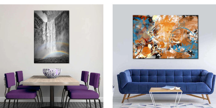 Canvas wall art by Melanie Viola