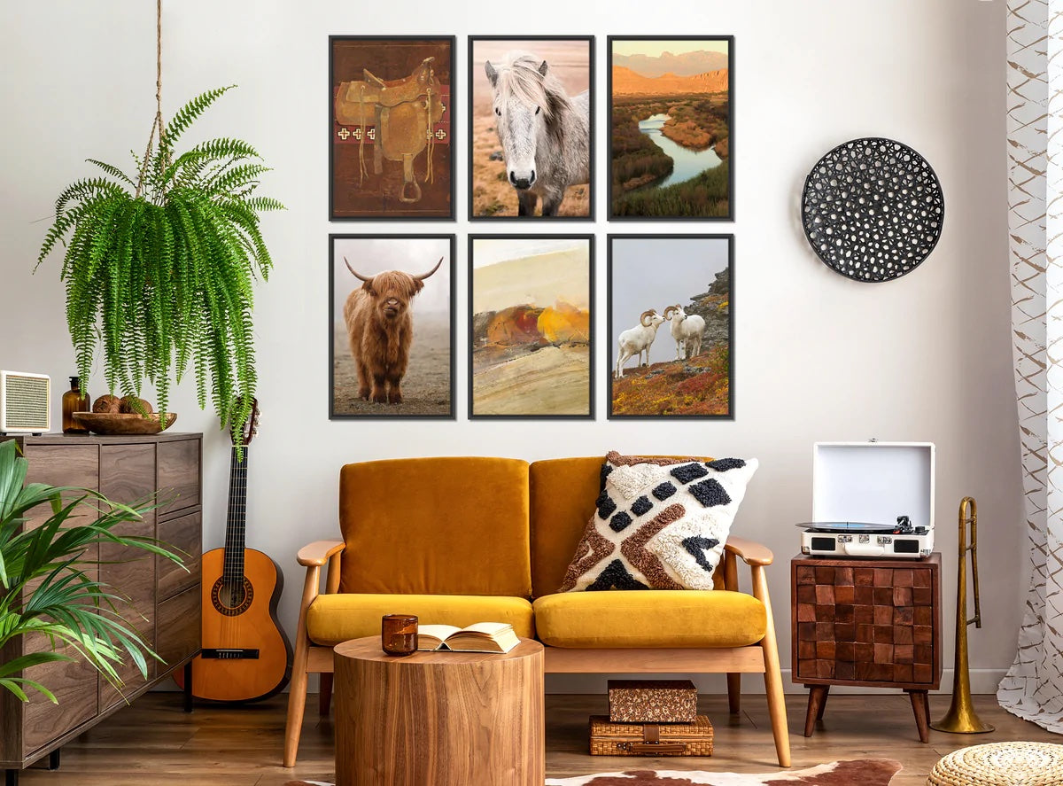 best way to hang a gallery wall