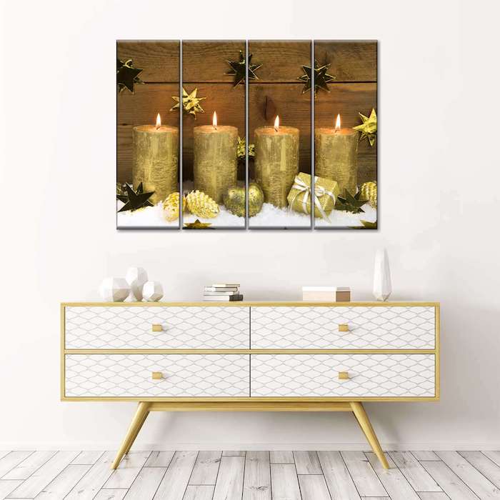 christmas canvas wall art