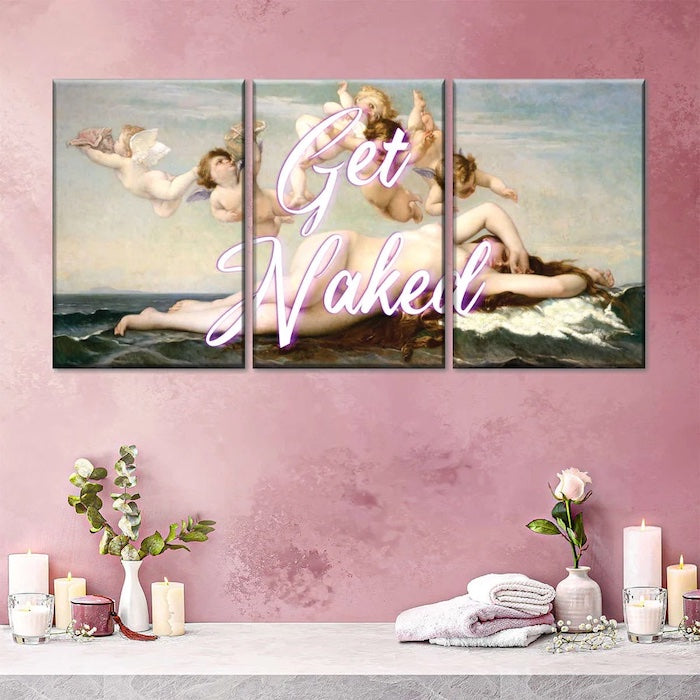 decorating bathroom walls