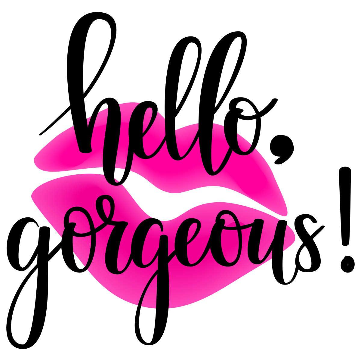 Glam Typography Wall Art