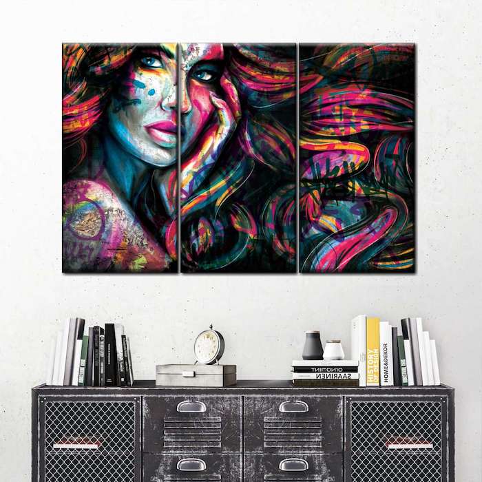 graffiti canvas ideas