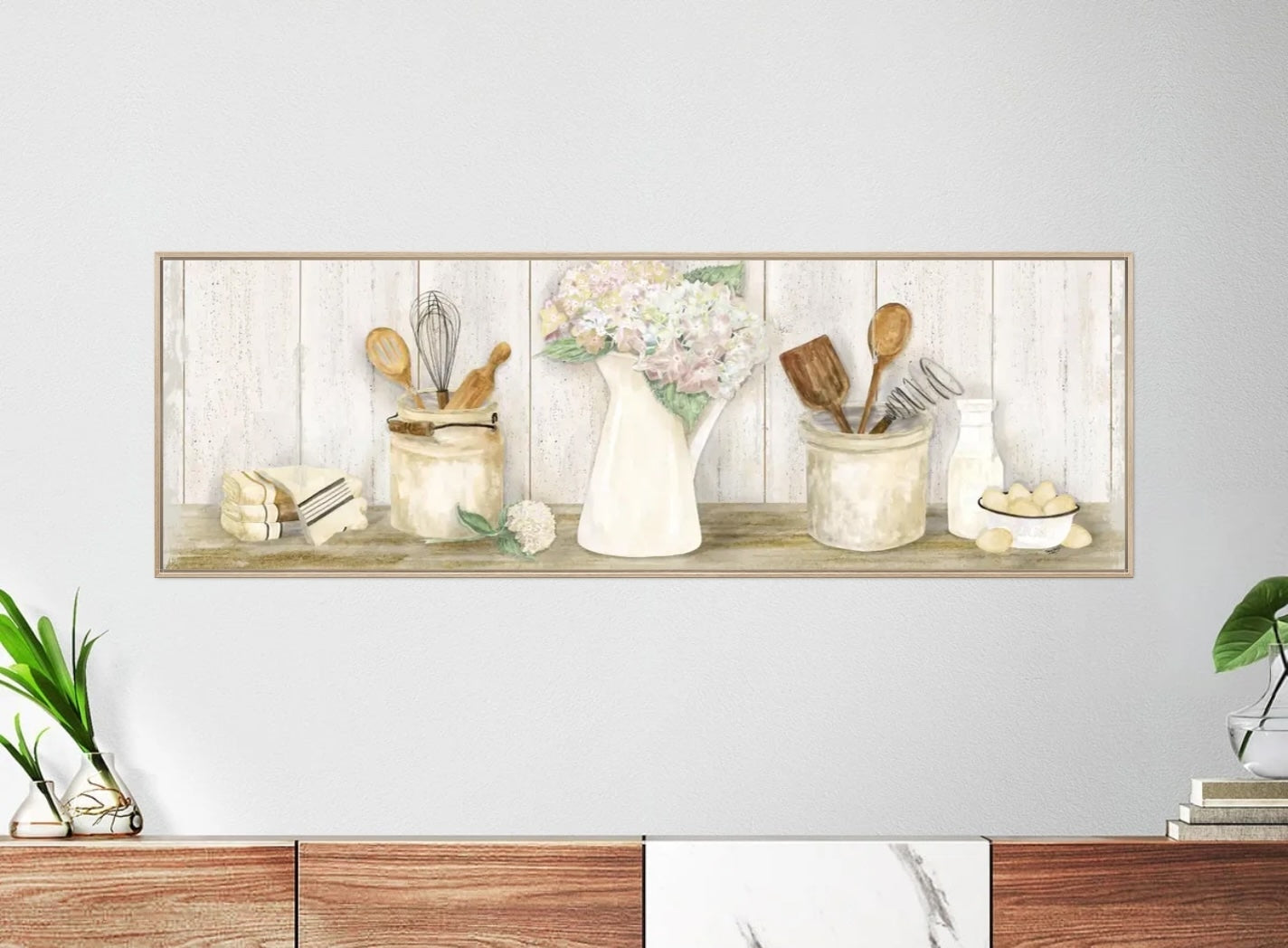 how to frame canvas art elephantstock