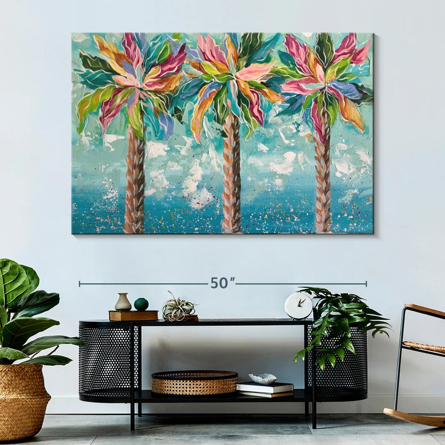 how to hang your canvas print
