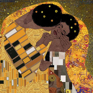 Klimt african american Style Wall Art