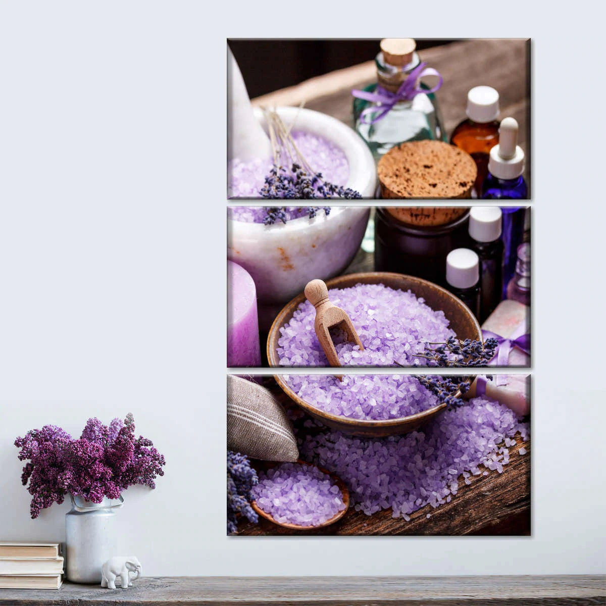 lavender bathroom decor ideas