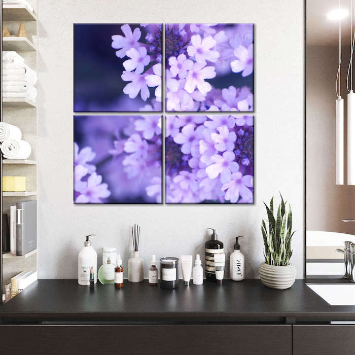 lavender wall decor