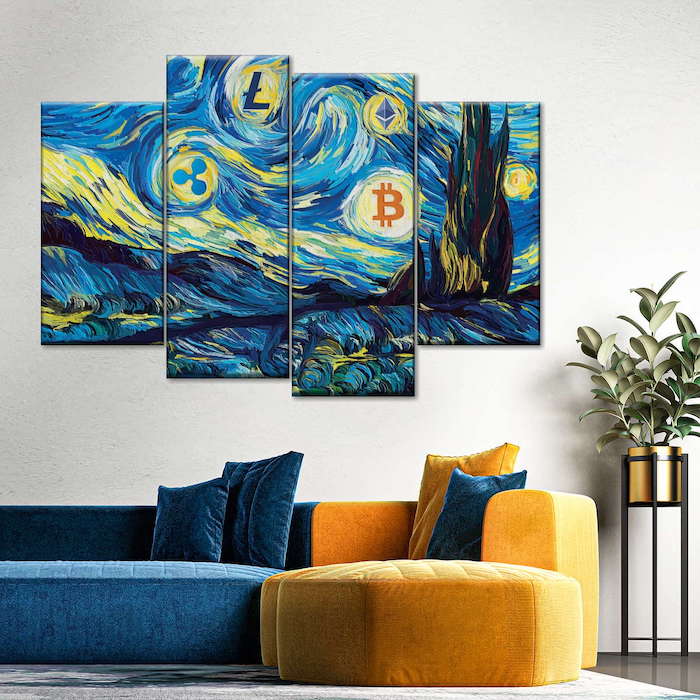 bitcoin decor ideas