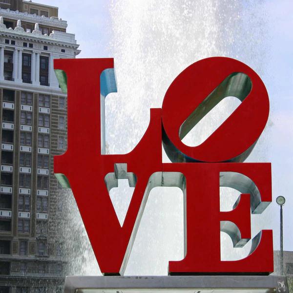 Love Typography Wall Art