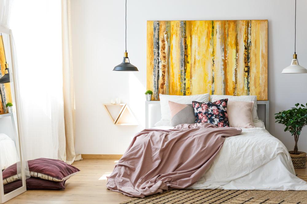 Make Your Bedroom Pop with Wall Accent Ideas