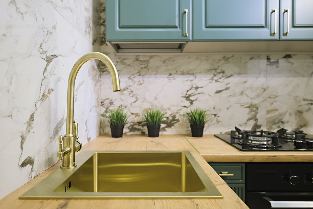 Gold kitchen ideas