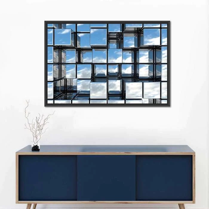 silver frame decor ideas