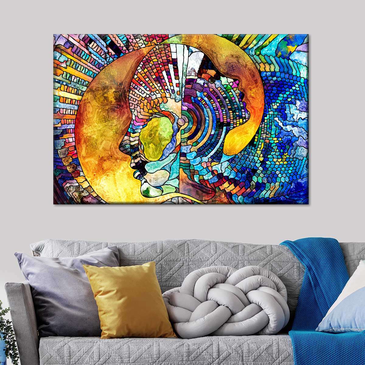 Mother's Guidance Multi Panel Canvas Wall Art